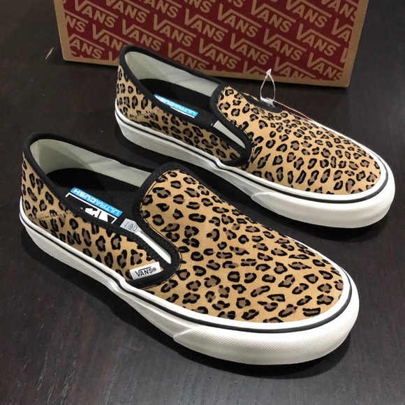 Vans Slip-On Sf Mini Leopard Suede - Picture 2 of 5